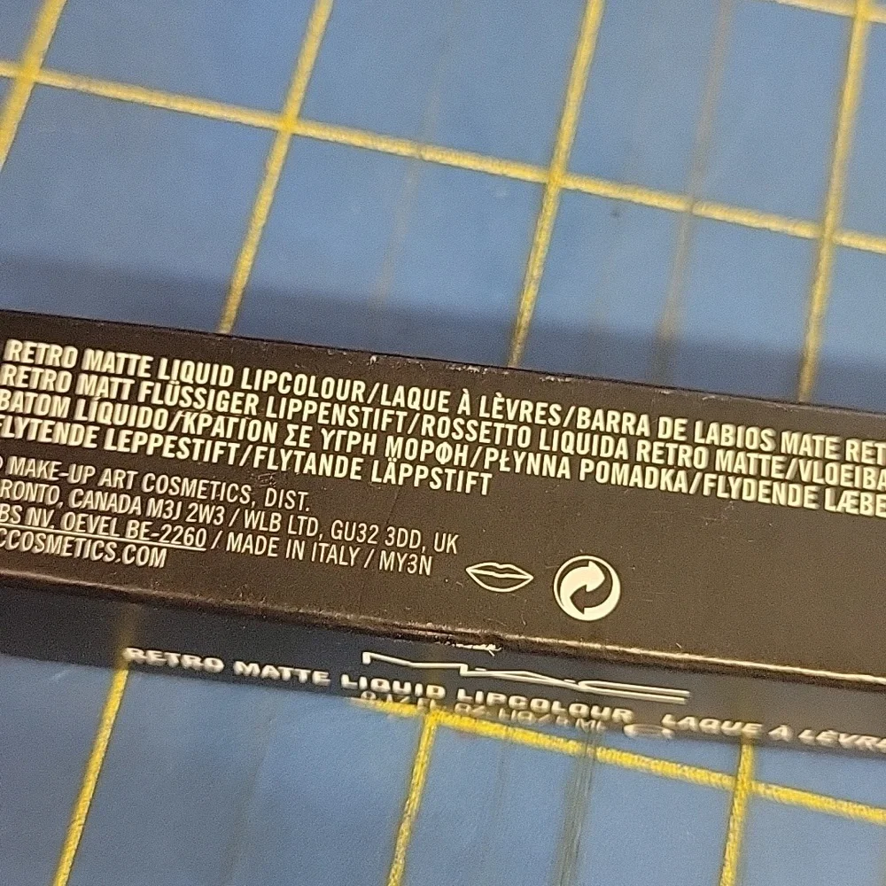 MAC Cosmetics Topped With Brandy Lipstick New In Box